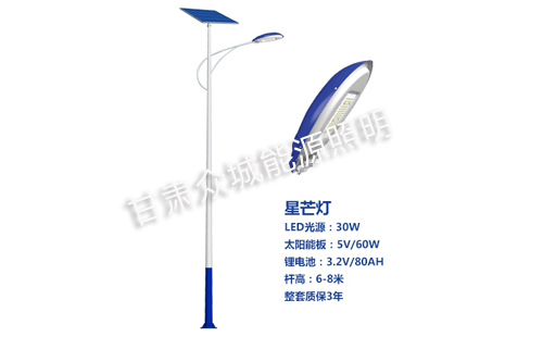 克拉玛依太阳能路灯核心技术参数解读 克拉玛依太阳能路灯核心技术参数解读